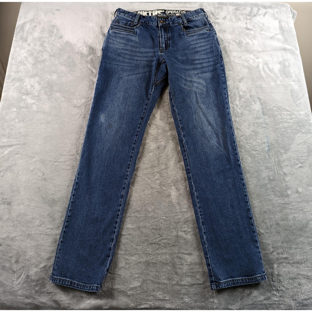 Viktos Operatus XP Jeans Mens 32x34 Blue Tactical Straight Stretch Denim Pockets